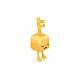 Jinx Plus Minecraft Dungeons Mini Crafter Gold Key Sleeping Golem 11cm