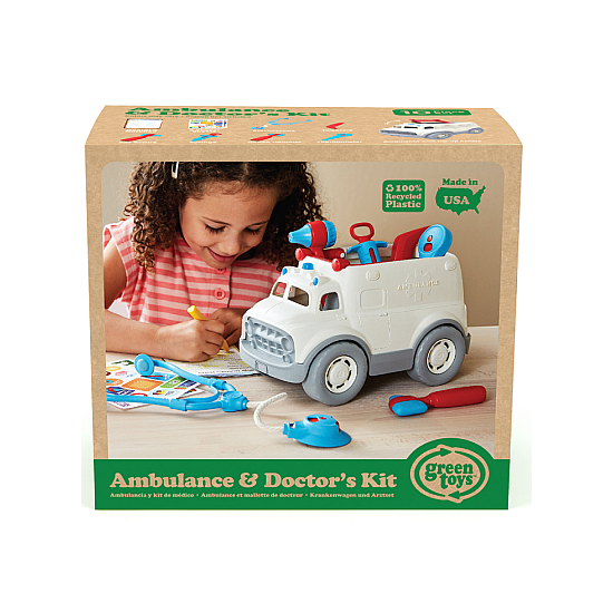 Green Toys Set Ambulanta Green Toys (AMDK-1313)