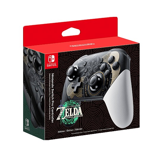 Nintendo Switch Controller Pro Zelda Totk Edition