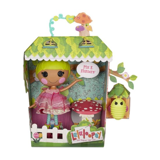 Lalaloopsy Papusa Lalaloopsy Large Pix E. Flutters Koukla (576877EUC)