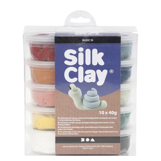 Creativ Company Set Silk Clay Dusty Colours (79154)