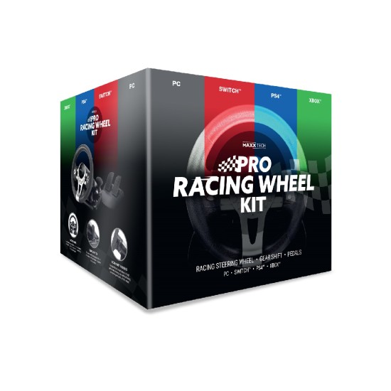 MaxxTech Pro Racing Wheel Kit - PC,NSW,PS4,XBX