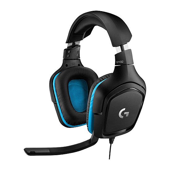 Logitech Casti Logitech G432 7.1 Surround Sound Wired - PC