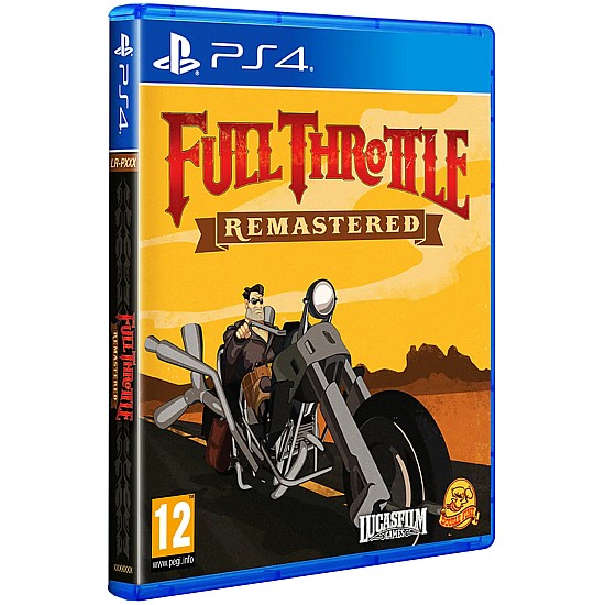 DOUBLE FINE PRODUCTIONS Full Throttle Remastered PlayStation 4