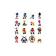 Sonic the Hedgehog Sonic Prime Collectible 3 Pack S1 6.5cm Random SON2020