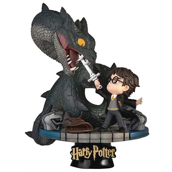 Beast Kingdom BK D Stage Harry Potter Harry vs the Basilisk 15cm