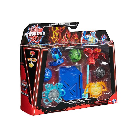 SPIN MASTER Bakugan Battle Pack Special Attack Nillious/Mantid/Bruiser/Octogan/Trox (20142084)