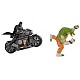 DC Comics Batman Batcycle & Killer Croc 10cm