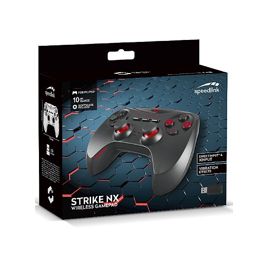 Speedlink Controller Speedlink Strike NX Wireless Black - PC & PS3