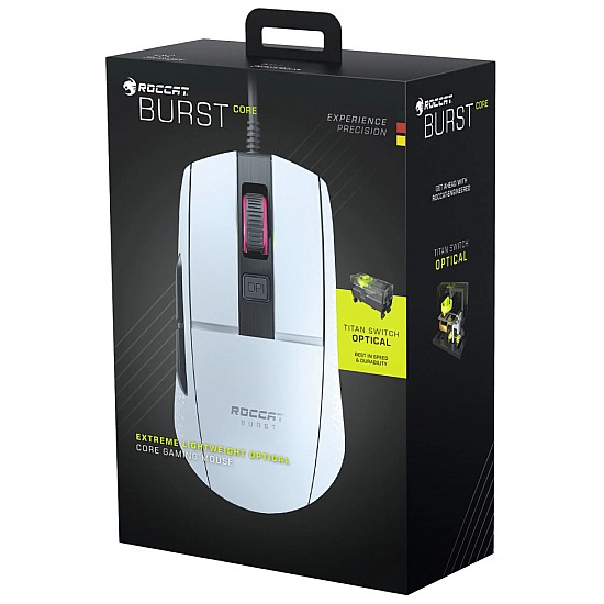 ROCCAT Mouse Roccat Burst Core White