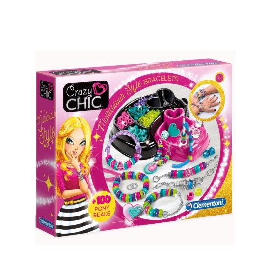 Clementoni Set Crazy Chic Multicolor Bracelets (78415)