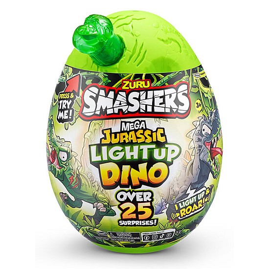 Zuru Smashers Mega Jurassic Light up Dino (74108)