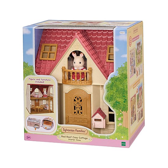 Sylvanian Families Sylvanian Families New Red Roof Cosy Cottage Starter Home (5567)