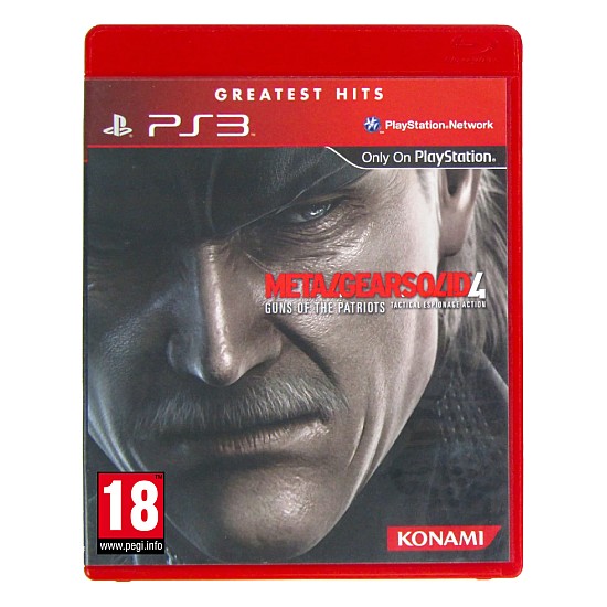 KOJIMA PRODUCTIONS Metal Gear Solid 4 Guns of the Patriots Greatest Hits PlayStation 3