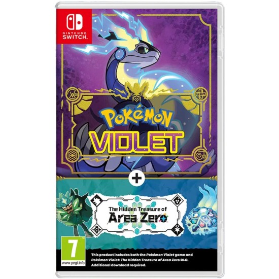 GAME FREAK Pokemon Violet + Hidden Treasure of Area Zero DLC Nintendo Switch