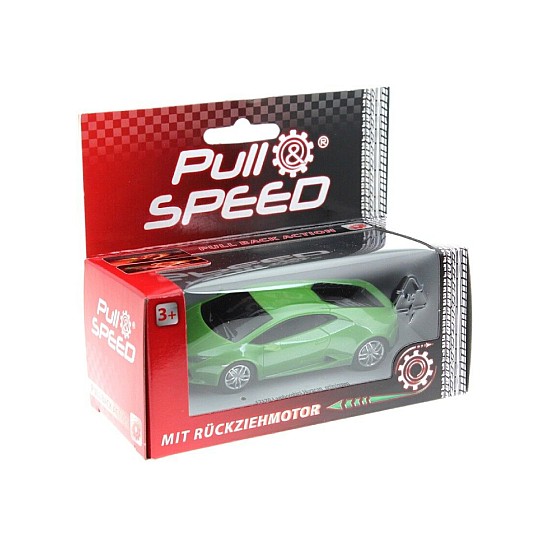 Carrera Toys Pull Speed Lamborghini Huracan Green 1:43 15817170