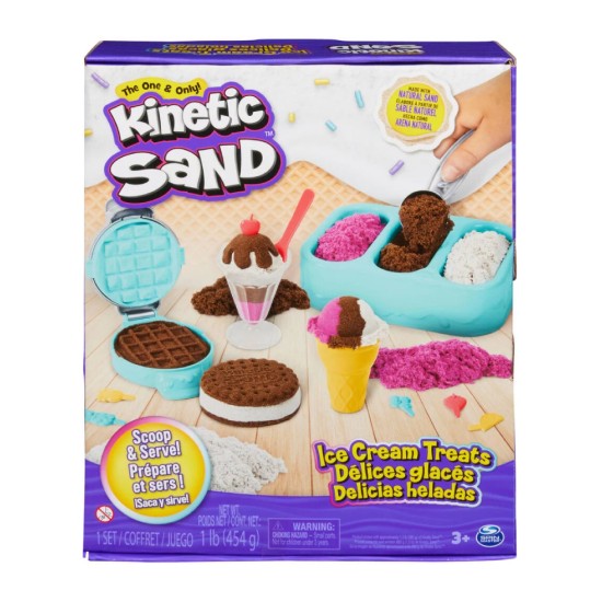 SPIN MASTER Kinetic Sand Ice Cream Treats (6068200)