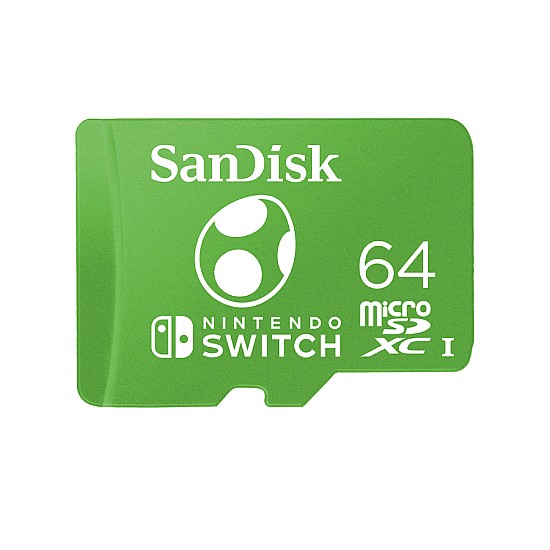 Card Memorie Yoshi Micro Sandisk 64gb - Nintendo Switch