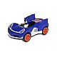 Carrera Toys Masina Carrera Pull Speed Sonic The Hedgehog Pull-Back 1:43 (15818325)