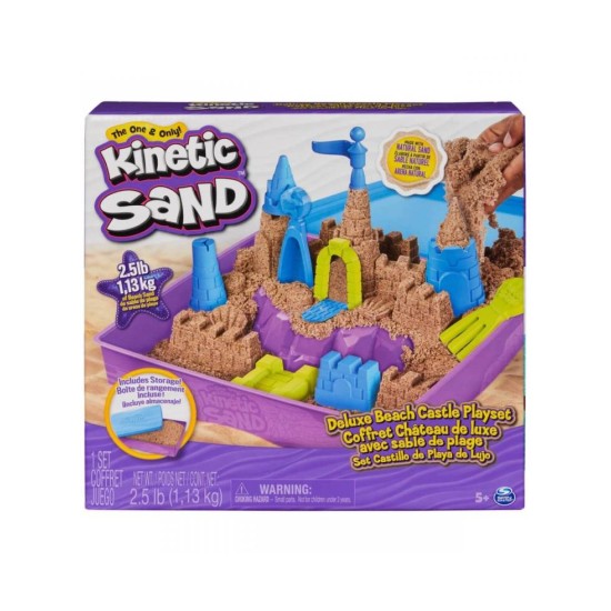 SPIN MASTER Kinetic Sand Deluxe Beach Castle (6067801)