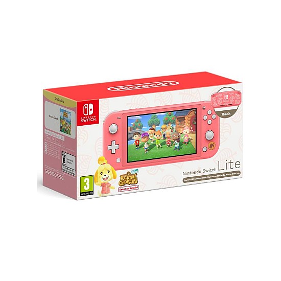 Unknown Consola Lite Animal Crossing Coral Special Edition - Nintendo Switch