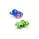 imagetoys Magni Pull Up Bathing Animals Green Turtle & Blue Penguin (3615/3617)