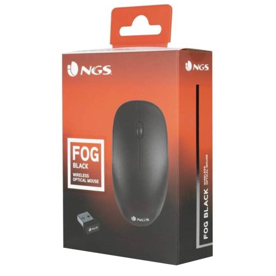 NGS Mouse NGS Wireless Fog 1000dpi 2 Black