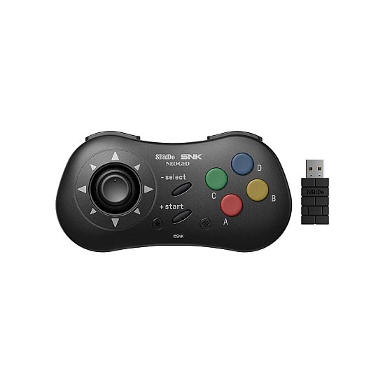 8Bitdo Controller 8BitDo NeoGeo Micro Wireless Pad Black