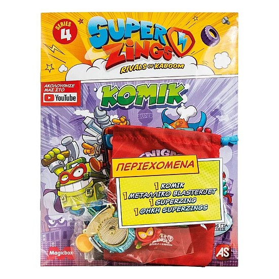 SUPERTHINGS RIVALS OF KABOOM AS Superzings Starter Series 4