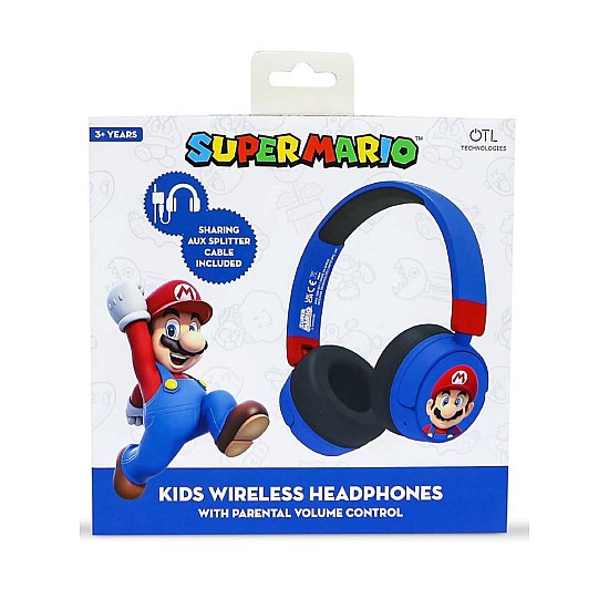 OTL Casti OTL Super Mario Wireless BT Blue