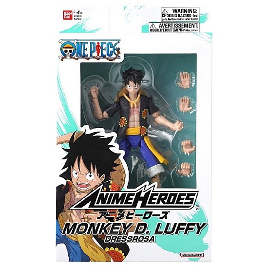 Bandai Namco Bandai Anime Heroes One Piece Monkey D Luffy Dressrosa