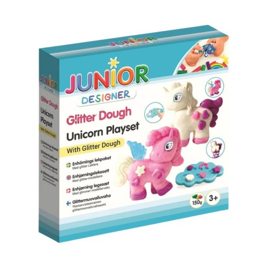 Amo Toys Set JDE Glitter Dough Unicorn (506099)