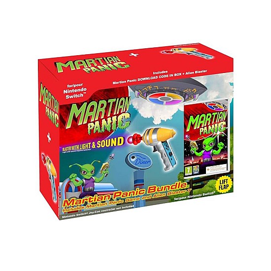 Nintendo Kit Blaster Gun & Martian Panic Bundle