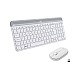 Logitech Tastatura Logitech Slim Wireless & Mouse Combo MK470 OffWhite Nordic