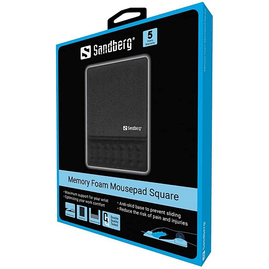 Sandberg Mousepad Sandberg Memory Foam Square