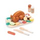 ET Toys Set Small Wood Roast Chicken (L40285)