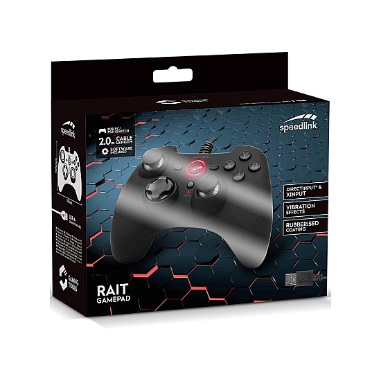 Speedlink Speedlink Rait Gamepad Rubber Wired