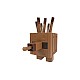 Mattel Minecraft Mattel Minecraft Badger Series Wood Golem 8cm