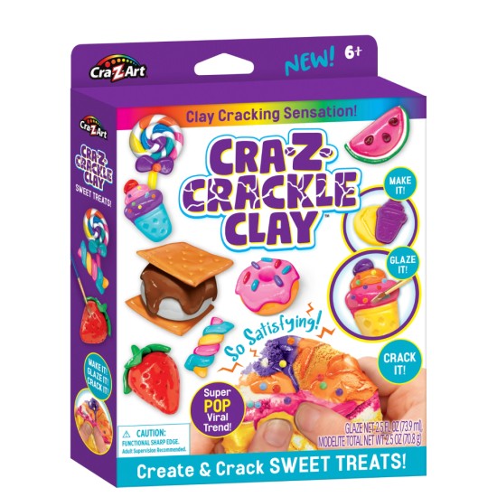 Craz-Art Crazart Crackle Clay Sweet Treats (25073)