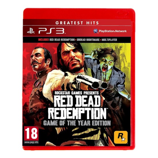 ROCKSTAR SAN DIEGO Red Dead Redemption Game of the Year Edition Greatest Hits PlayStation 3