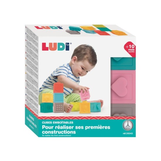 LUDI Ludi Blocks with 3D pictures (LU30043)