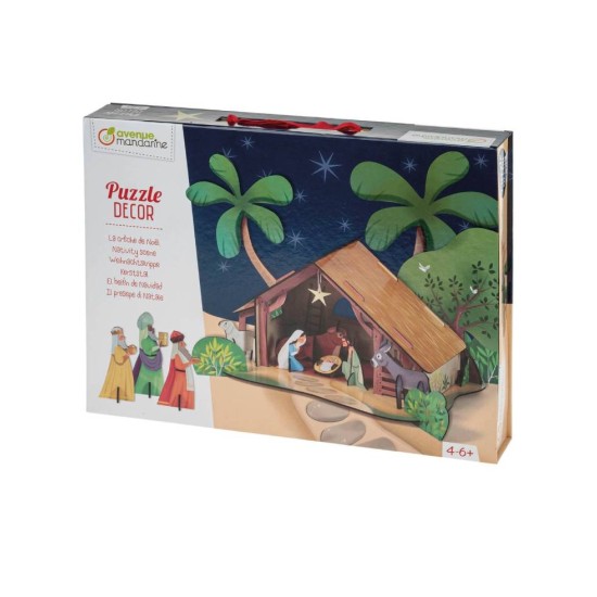 avenue mandarine Puzzle Avenue Mandarine Scene Nativity Scene