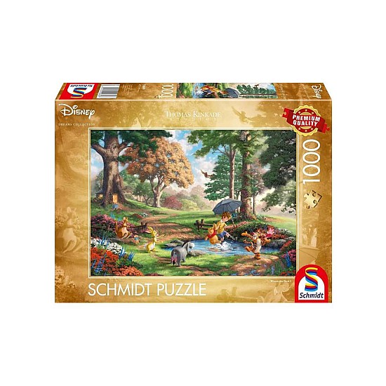 Schmidt Spiele Puzzle Schmidt Thomas Kinkade Disney Winnie The Pooh 1000pc (SCH6897)