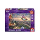 Schmidt Spiele Puzzle Schmidt Thomas Kinkade Disney Aladdin 1000pc (SCH9508)