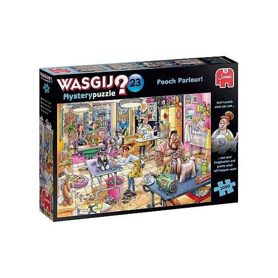 Jumbo Puzle Wasgij Mystery #23 Pooch Parlour! 1000pc (JUM5018)