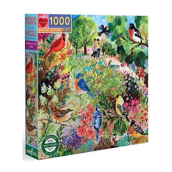 eeBoo Puzzle eeBoo Birds in the Park 1000pc (EPZTBPK)