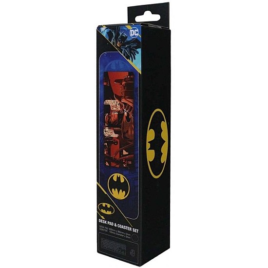 Fanattik DC Batman Desk Pad & Coaster Set