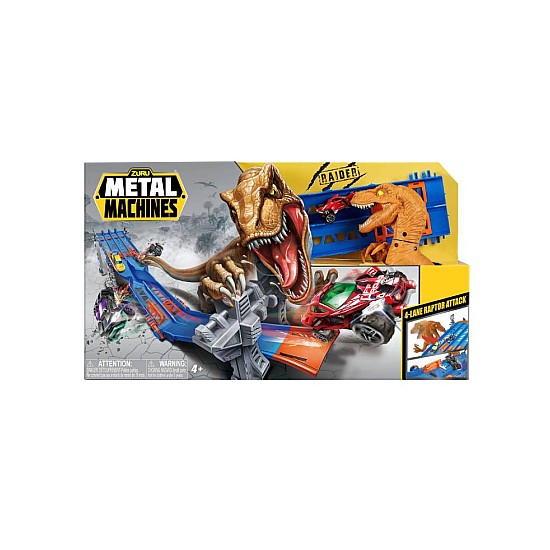 Zuru Metal Machines Playset 4 Lane Raptor Attack (6740)