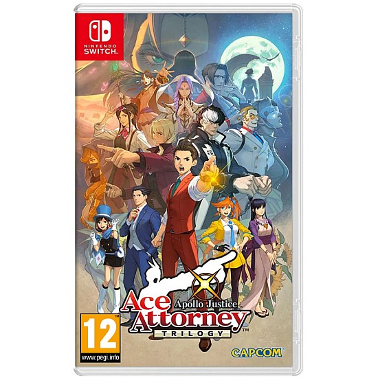 CAPCOM Apollo Justice Ace Attorney Trilogy Nintendo Switch