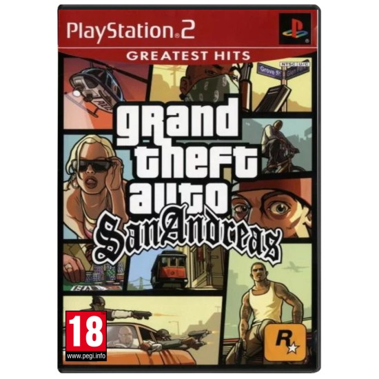 ROCKSTAR NORTH Grand Theft Auto San Andreas PlayStation 2